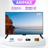 ANIMAX TV Digital LED 22/24/25/27/30/32 inch Digital TV FHD Ready Murah TV Led Terbaru Murah Promo T