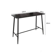 โต๊ะบาร์ โต๊ะทรงสูง ท็อปด้วยกระเบื้องพอร์ซเลน / Bar table tall table top with porcelain tiles.