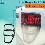 Ford Ranger Tail Lamp Cover Ranger Accessories (Matt Black) Ford Ranger T6 T7 T8 T9