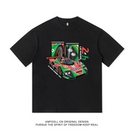 Mazda 787b Racing Rotor Engine JDM Modified Culture Pure Cotton Summer Short-Sleeved T-Shirt Men Wom