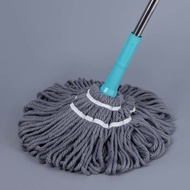 ST/🎨[Free Telescopic Rod]Self-Tightening Rotating Mop Absorbent Lazy Household Mop Clean Mop Floor Mop Hand Wash-Free Sq