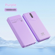 GOOJODOQ 10000mAh Wired Powerbank 2 Inputs + 2 Outputs 10w Portable Lightweight USB Charging 21700 S