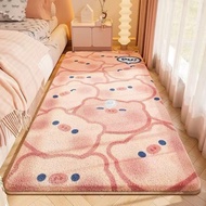 [48H Shipping] Imitation cashmere bedroom cartoon carpet, bedside rug for children's room, balcony t