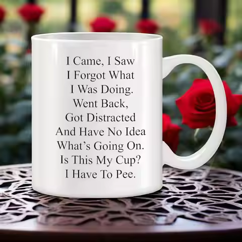 Funny Mug for Older People,Senior Citizens Mugs For Senior Women And Men Gifts Novelty Coffee Cerami