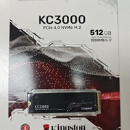 KINGSTON KC3000 512GB NVME SSD
