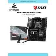 [MSI B850M GAMING PRO WIFI6E] Micro ATX mATX AMD Gaming Motherboard | AMD AM5 Socket | 4-DDR5 DRAM S