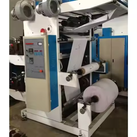 YG Customized Printing Machine for Non Woven Bag Auto Paper Bag Printing Machine Single Colour 2 Col