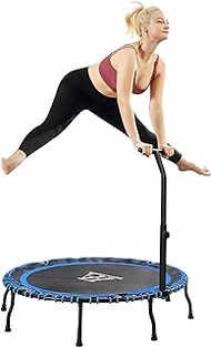 'Vimexciter 40'' Foldable Mini Fitness Trampoline, 48'' Stable Rebounder, Indoor/Garden Exercise for Adults and Kids, Max Load 330lbs'