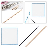 [Abbraccia] Flute Cleaning Rod Multifunctional Easy to Use Flute Care Tool Flute Sweeping Stick Wood