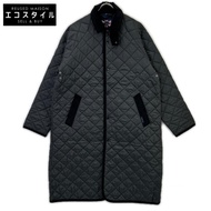 Lavenham LV12008 燈黑色 Chantry 男士絎縫長外套 M/38 [二手]