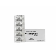 Vitamin B1 50 mg strip 10 tablet (vitamin B1 generic)