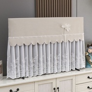 TV Cover Anti-Dust Cover Cover Cover Cloth 2025 LCD Cover Towel 216cm 183cm Hanging Lace Simple 12.6