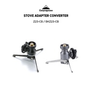 CAMPINGMOON Stand Type Adapter Convert Butane Canister to EN417 Lindal Valve Gas Stove Z23-CB / BKZ2