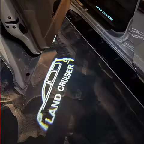2pcs Land Cruiser Welcome Light Ghost Shadow Light For Land Cruiser LC300 LC200 2007-2023 Courtesy D