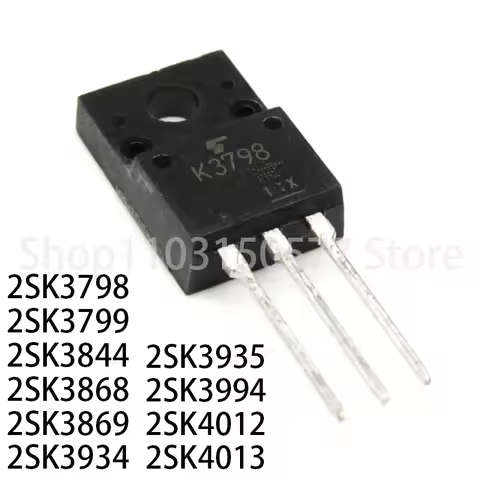 1piece 2SK3798 2SK3799 2SK3844 2SK3868 2SK3869 2SK3934 2SK3935 2SK3994 2SK4012 2SK4013-TO220F