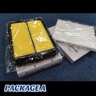 CABIN AIR FILTER & ENGINE AIR FILTER NISSAN NAVARA D40