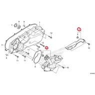 ADV150 COVER ENGINE PENUTUP COVER ENGINE KIRI ORIGINAL ORI