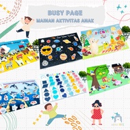 Busy Page Kids Toys LITTLE BOSS Educational Activity Toys for Children