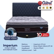 Spring Bed Central Imperium Pocket Plushtop Pillowtop Mattress Only