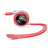 100W QC3.0 PD Mini Car Charger Fast Charging Car USB Type C Charger For Infiniti Q50 G37 FX30 FX35 Q