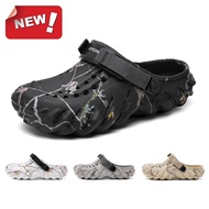 Plus Size 40-47 Black Sandals Men Summer Outdoor Breathable Waterproof Wading Beach Shoes X71