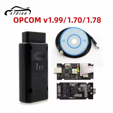 New Auto Scanner OPCOM 2021 For Opel Flash Firmware Update OP-COM 1.99/1.78/1.70 With PIC18F458 FTDI