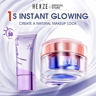 HEXZE Lazy Cream/ Tone Up Cream/ Primer, Skin Repair Brightening Instant Glowing Moisturizer 50g