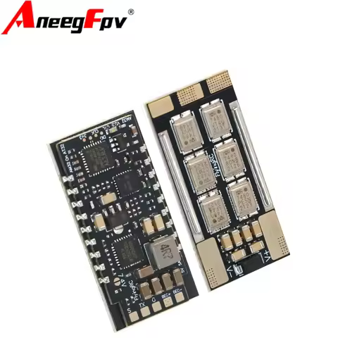 1PCS Brushless AM32 ESC V2.5 85A Transient Current 3-6S 7-26V Electronic Module 32-bit Main Control 