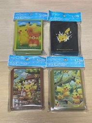 [現貨] Pokemon 寶可夢 Ptcg 卡套 日版 比卡超 莫魯貝可 比卡超 禮物 大家族森林 黑底比卡超 連結的世界 阿塞蘿拉 路卡利奧 全新未開