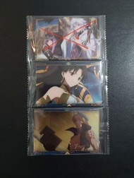 Fate FGO 絕對魔獸戰線餅卡 金閃閃/凛/梅林