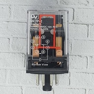 DV Relay MK2P-1 DV with Socket Including Contact 250VAC/28VDC 10A RES 250VAC/7A
