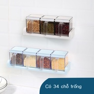 Kitchen Spice Box Spice Jar Salt Spice Jar Set Spice Jar Combination Bao Qu Set