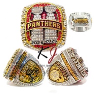 NHL2025 Jaguar Champion Ring Florida Panthers Stanley Ice Hockey Champion Ring Manufacturer 3OTJ