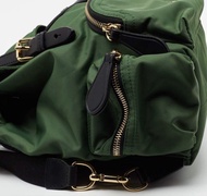 -  BURBERRY Nylon Medium Rucksack Backpack Green burberry背包背囊  Burberry England Made In Italy