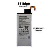 ORI Sam Galaxy S6 Edge ( SM-G925F , G925 ) EB-BG925ABE Battery S6edge For Repair Replacement @ 2600m