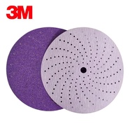 100 grit sandpaper with flocking for dry sanding6Diameter Putty Car3M Cyclone purple150m Polishing R