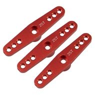 3Pack ShareGoo Aluminum Alloy 25T Servo Horn Double Arm Steering Arms Compatible with Futaba Savox P