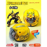 HELMET CENTER21 - COOL SNI VTR BUMBLEBEE CHARACTER BOYS' HELMET FOR KINDERGARTEN-ELEMENTARY-JUNIOR H