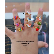 BABY GOLD RING 375 (8K), 300 (6K) AND 2K/ 3K