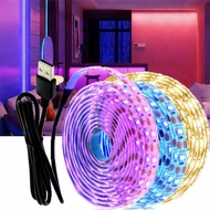 1M/3M/5M 5V Raya LED Strip Light USB TV Backlight Stair Cabinet Lamp Bedroom Light Home Decoration