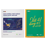 Combo 2Q Sách: Viết Đi Đừng Sợ!  +  Con Đường Trở Thành Freelance Writer  (Sách Hướng Dẫn Luyện Viết