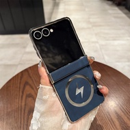 Samsung Galaxy Flip 7 Case For Samsung Flip 7 6 5 4 Magnetic Shockproof Mobile Phone Cases