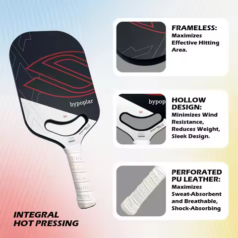 Toray T700 Smile Hole Borderless Pickleball Racket Blade