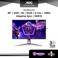 AOC AGON PRO 48" AG485UD2 OLED ADAPTIVE SYNC 4K UHD 0.1MS HDR10 MONITOR