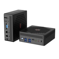 Fanless Pentium N200 Mini PC 12th Intel Alder Lake-N200, Dual Gigabit Ethernet Desktop Mini Computer