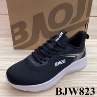 Baoji BJW 823  รองเท้าผ้าใบ (37-41) สีดำ/ดำขาว/ขาว/เทา