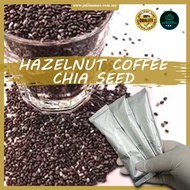 [1 sachet] HAZELNUT COFFEE CHIASEED sihat kurus low cholesterol meal replacement OEM malaysia borong sedap kopi