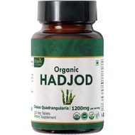 HADJOD - CISSUS 120 Tablets | Cissus Quadrangularis (Hadjod) | USDA Organic Certified | Organic and 