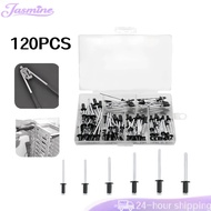 120pcs aluminum rivets set with size M2.4/ m3.2 / M4