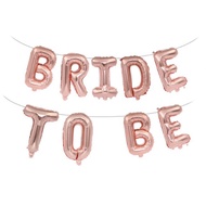 [Snowflake Balloon] Bachelor Party Bride To Be Balloon Aluminum Film Decoration Photo Props